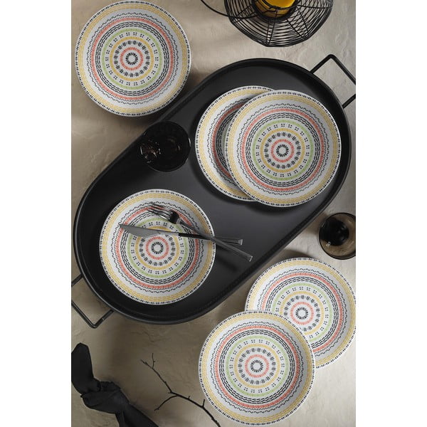 Dezertné porcelánové taniere v súprave 6 ks ø 21 cm – Hermia-image-1