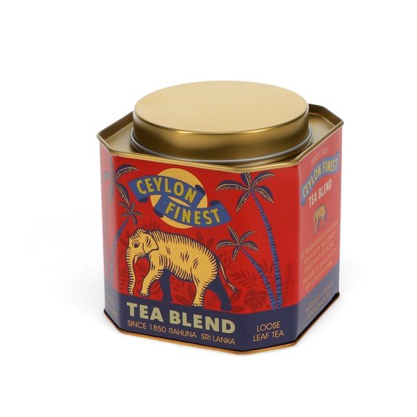 Kovová dóza na sypaný čaj Ceylon Finest – Rex London