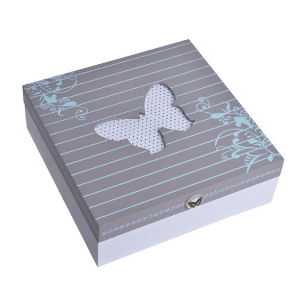 Drevený box Butterfly