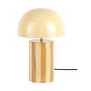 Žltá kovová stolová lampa (výška  34 cm) Rayado – Leitmotiv