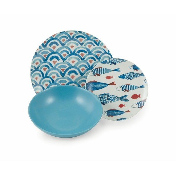 18-dielna súprava riadu z porcelánu a kameniny Villa d'Este Sashimi-image-1