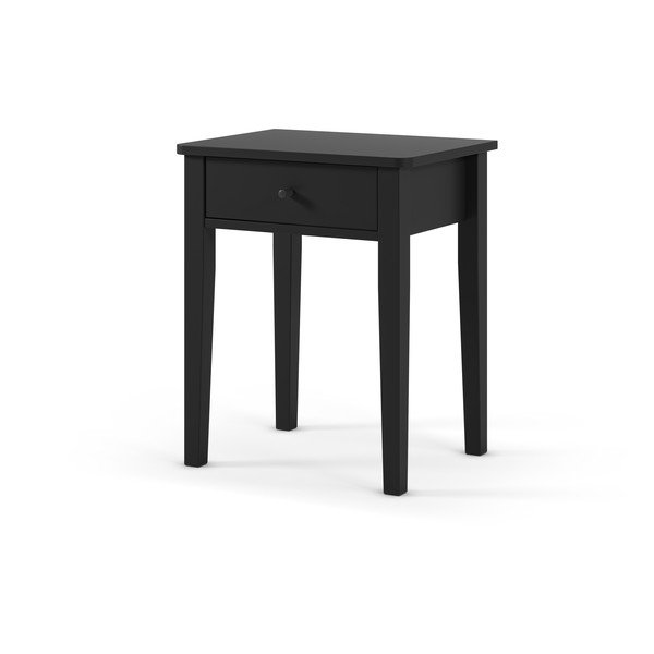 Čierny matný nočný stolík Bart – Marckeric-image-2
