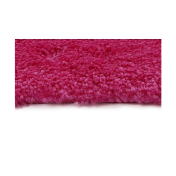 Fuksiovoružová predložka do kúpeľne Confetti Bathmats Miami, 57 × 100 cm-image-1