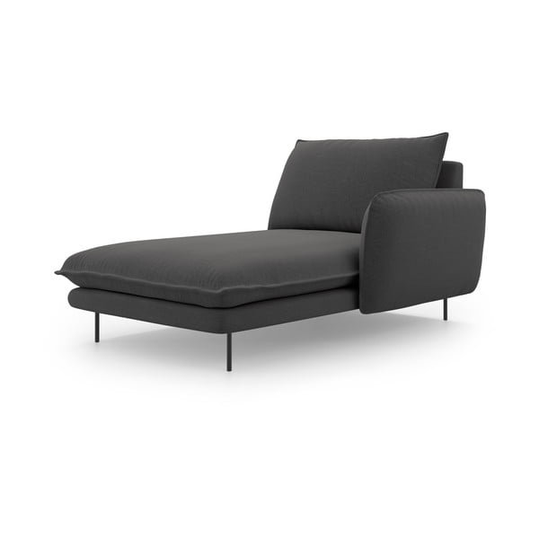 Tmavosivá leňoška Cosmopolitan Design Vienna, pravý roh-image-2