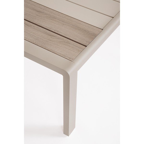 Béžová hliníková záhradná lounge súprava pre 5 Elna – Bizzotto-image-4