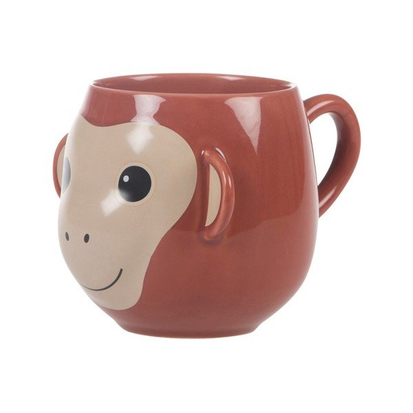 Hrnček Sass & Belle Treetop Friends Happy Monkey Mug-image-1