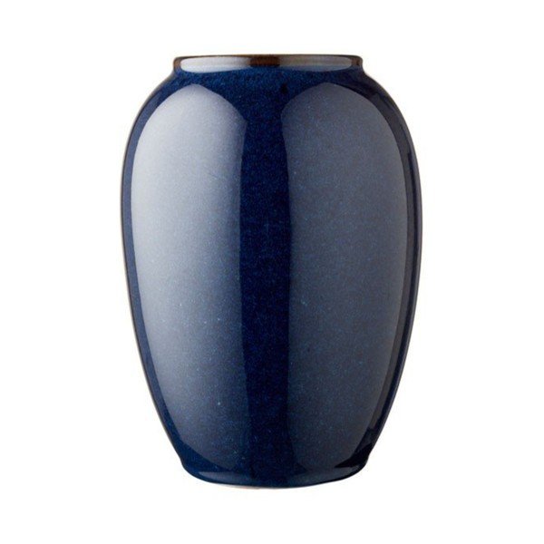 Tmavomodrá kameninová váza (výška  20 cm) Gastro Blue – Bitz