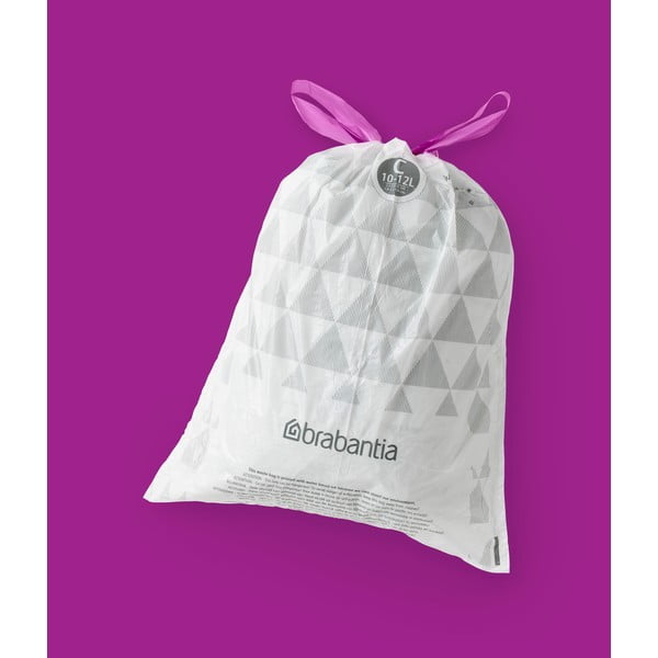 Vrecia na odpadky v súprave 40 ks 12 l PerfectFit C – Brabantia-image-1