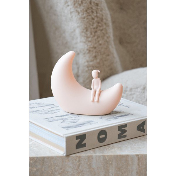 Svetloružové detské nočné svietidlo Moon Shell – Cam Cam Copenhagen-image-4