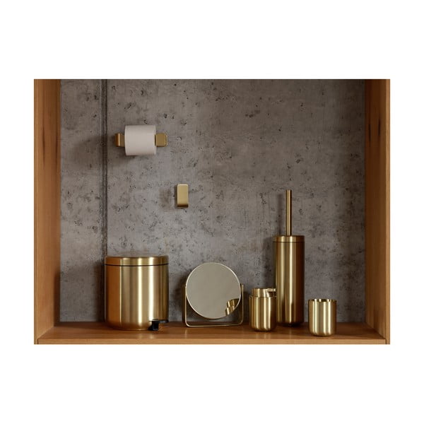 Dávkovač mydla z nehrdzavejúcej ocele v mosadznej farbe 250 ml Ume Brass – Zone-image-2