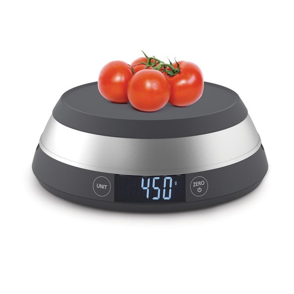 Sivá digitálna kuchynská váha Joseph Joseph Switch-image-1