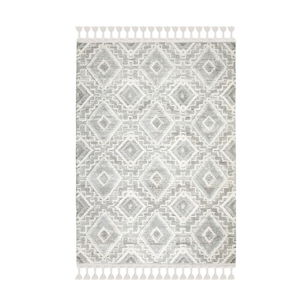 Sivo-krémový koberec Flair Rugs Victoria, 80 x 150 cm