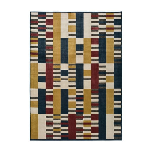 Žltý koberec Universal Farashe Stripes, 120 x 170 cm