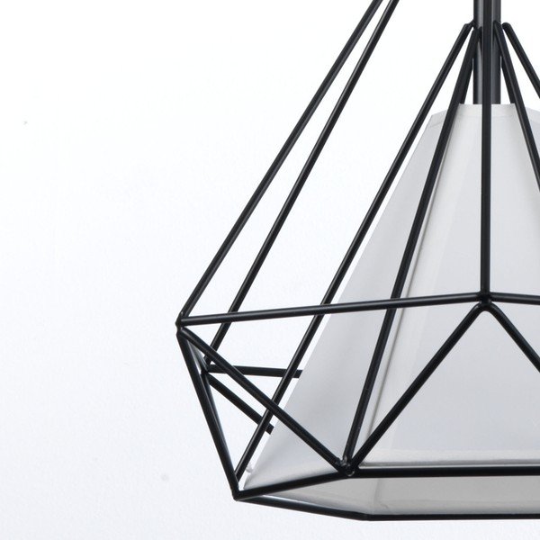 Čierne závesné svietidlo Tomasucci Diamond-image-4