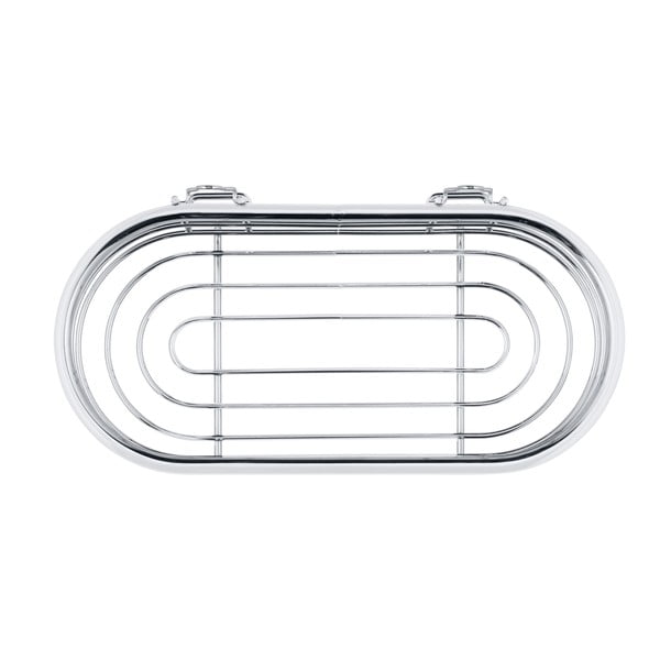 Strieborná sprchová polica Wenko Trestina, 26 x 11 cm-image-1