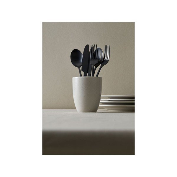 16-dielna súprava čiernych antikoro príborov Bitz Bestik-image-4