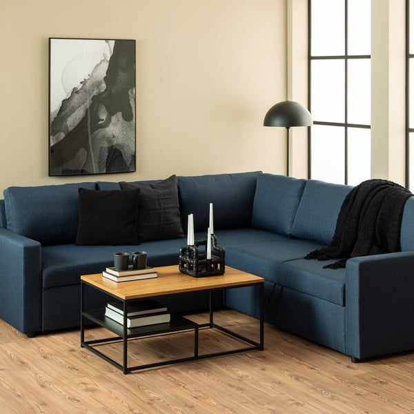 Konferenčný stolík s doskou v dubovom dekore v prírodnej farbe 60x90 cm Gila – Actona-image-1