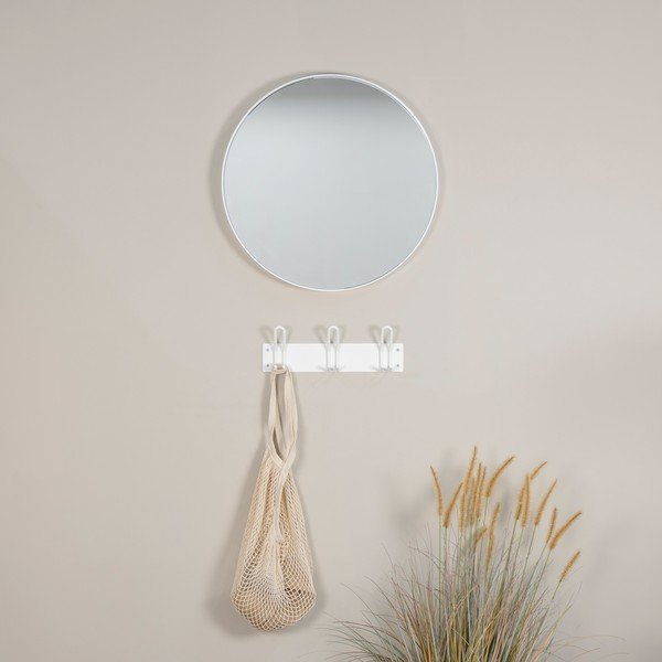 Biely kovový nástenný vešiak Miles – Spinder Design-image-2