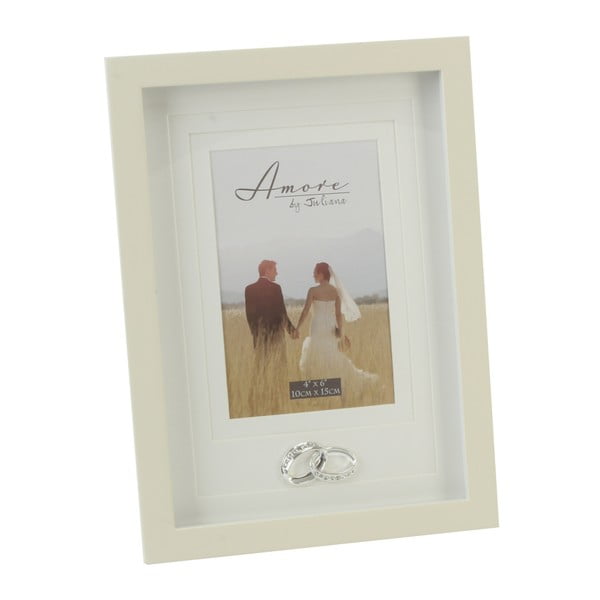 Rámik na fotografiu Amore Crystal Rings, na fotografiu 10 × 15 cm
