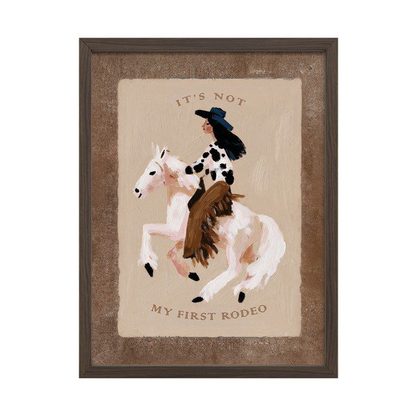 Tlačený obraz s rámom 30x40 cm Rodeo – Styler