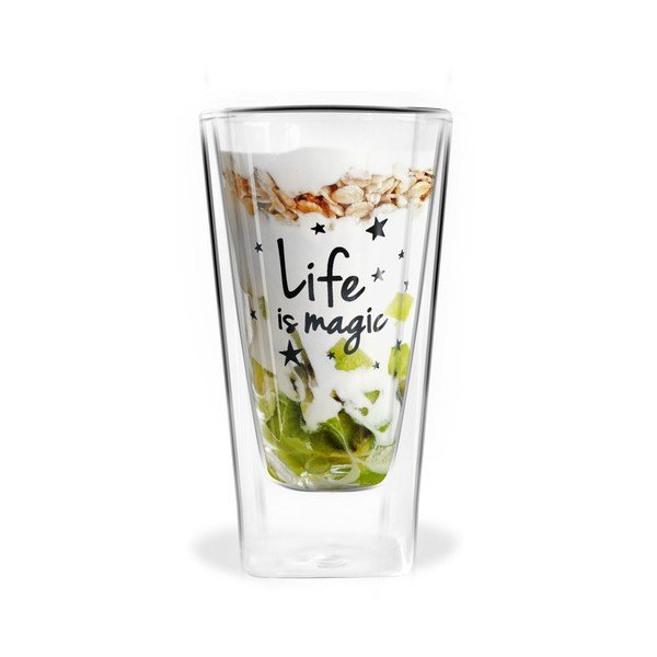 Dvojitý pohár Vialli Design Life Is Magic, 300 ml-image-2