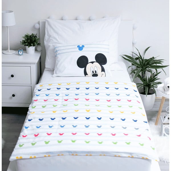 Bavlnené detské obliečky do postieľky 100x135 cm Mickey – Jerry Fabrics-image-2