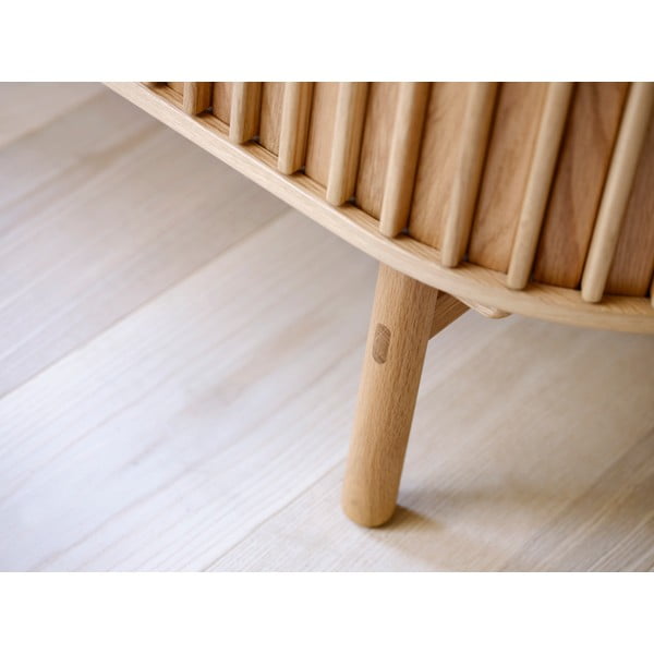 Skrinka v dekore duba v prírodnej farbe 110x125 cm Carno – Unique Furniture-image-1