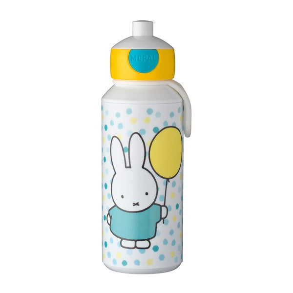 Detská fľaša na vodu Mepal Miffy Confetti, 400 ml