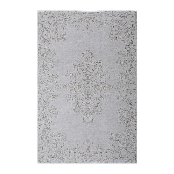 Obojstranný hnedo-sivý koberec Vitaus Lauren, 77 x 200 cm