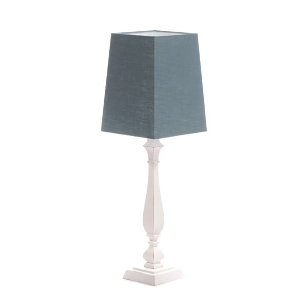 Stolná lampa Tower Light Blue/Washed White, 66 cm