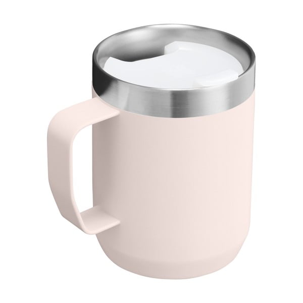 Svetloružový termo hrnček z nehrdzavejúcej ocele 230 ml Stay-Hot Camp Mug Rose Quartz – Stanley-image-3