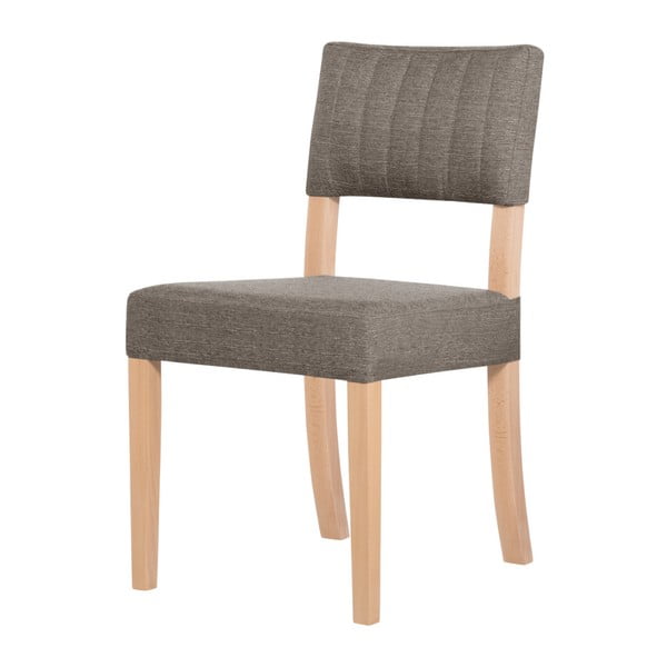 Gaštanová hnedá stolička s hnedými nohami Ted Lapidus Maison Néroli
