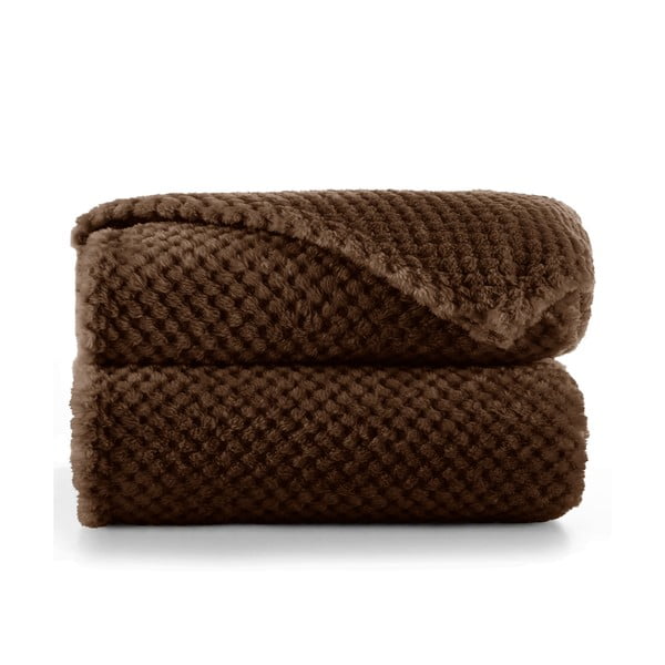 Hnedá deka z mikrovlákna DecoKing Henry, 220 × 240 cm-image-2