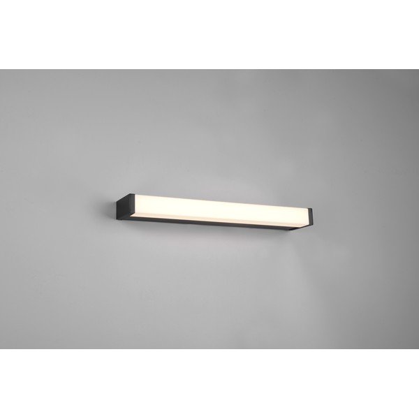 Matne čierne LED nástenné svietidlo (dĺžka 42 cm) Fabio - Trio-image-2