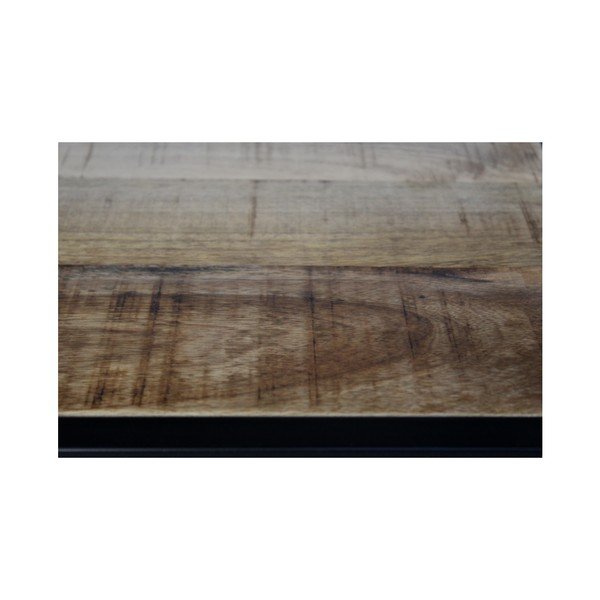 Knižnica z mahagónového dreva HSM collection Levels, výška 80 cm-image-3