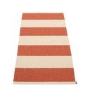 Vnútorný a vonkajší behúň v tehlovo-krémovej farbe 70x150 cm Bob Brick – Pappelina