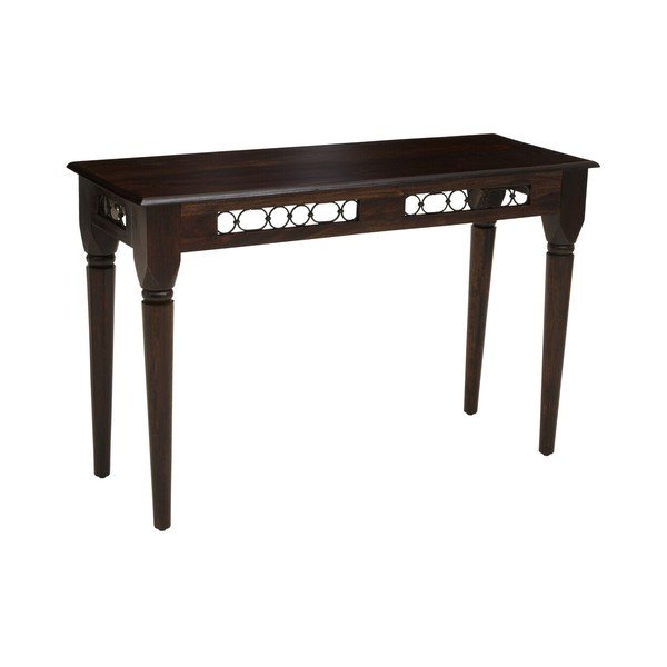 Konzolový stolík z masívu rosewood v tmavo prírodnej farbe 45x120 cm Srina – Premier Housewares