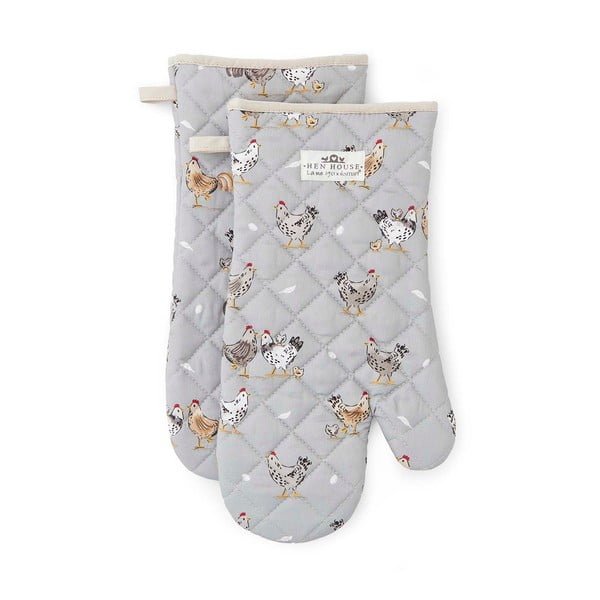 Bavlnené kuchynské rukavice v súprave 2 ks Hen House – Cooksmart ®