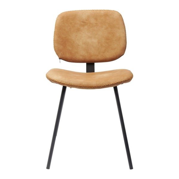 Sada 4 oranžových jedálenských stoličiek Kare Design Barber-image-1