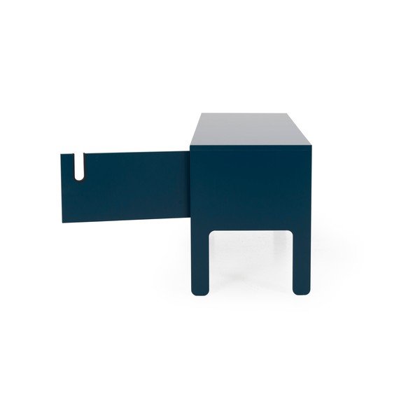 Petrolejovomodrý TV stolík Tenzo Uno, šírka 137 cm-image-4