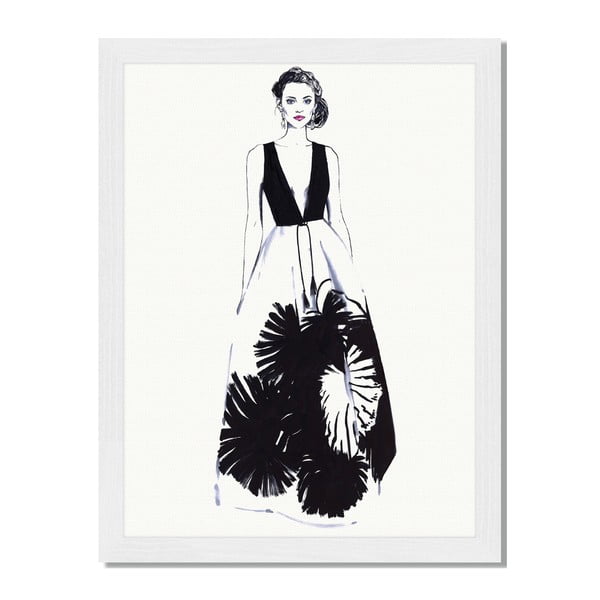 Obraz v ráme Liv Corday Scandi Dress, 30 x 40 cm