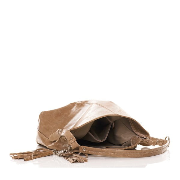 Kožená kabelka Hobo Taupe-image-2