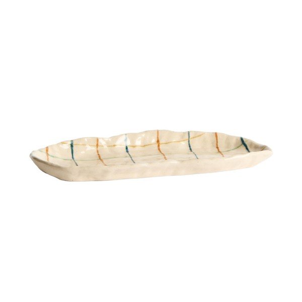 Keramická tácka 13x32 cm Belor – Kave Home