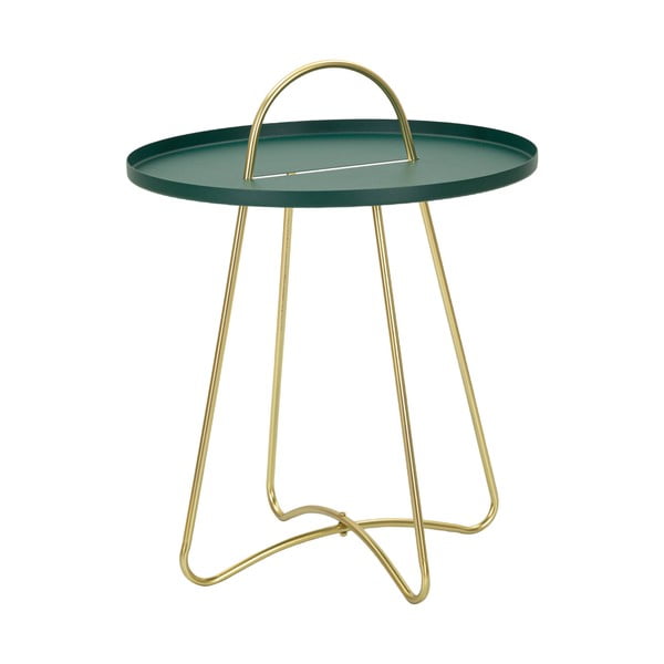 Kovový okrúhly odkladací stolík ø 45 cm Grent – ​​Mauro Ferretti-image-2