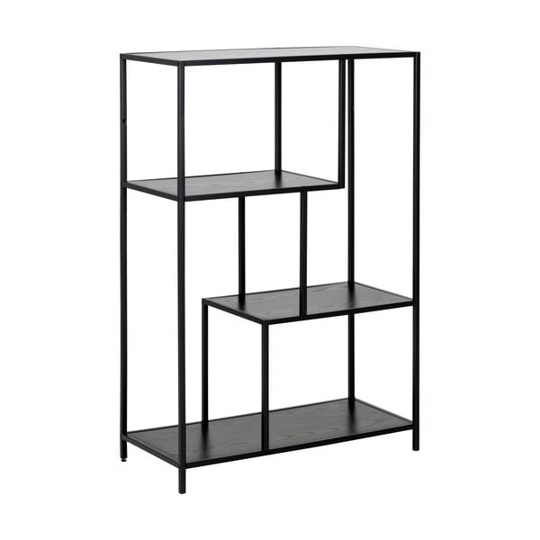 Čierna knižnica 77x114 cm Seaford – Actona-image-2