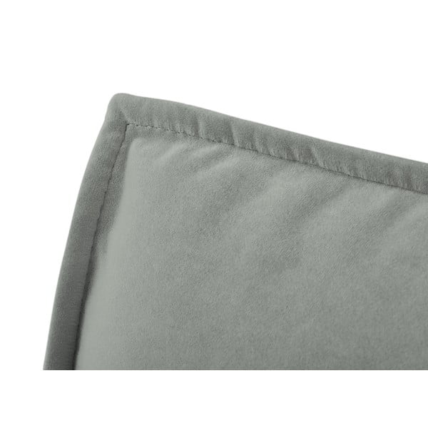 Sivé zamatové kreslo Auguste – Interieurs 86-image-4