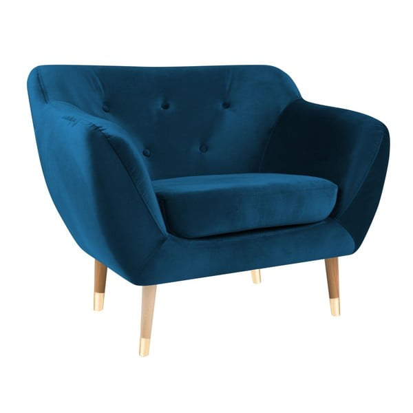Modré kreslo Mazzini Sofas Amelie-image-3