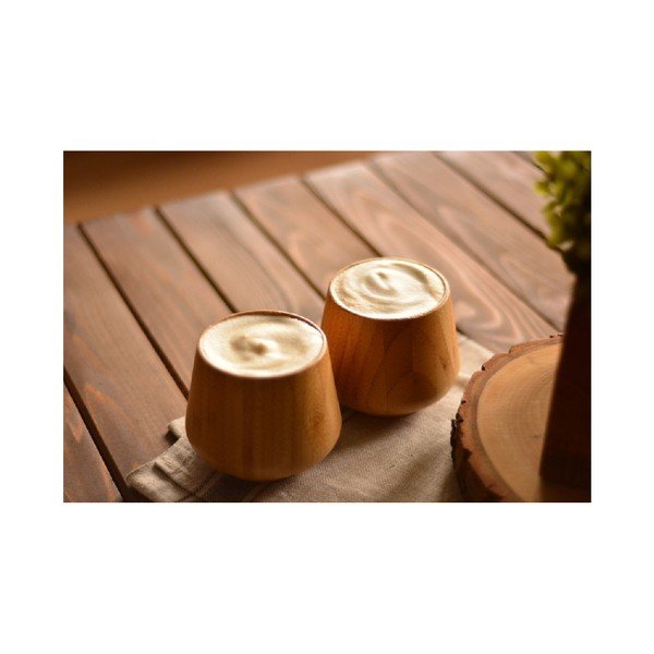 Sada 2 bambusových hrnčekov Bambum Gento, 225 ml-image-3