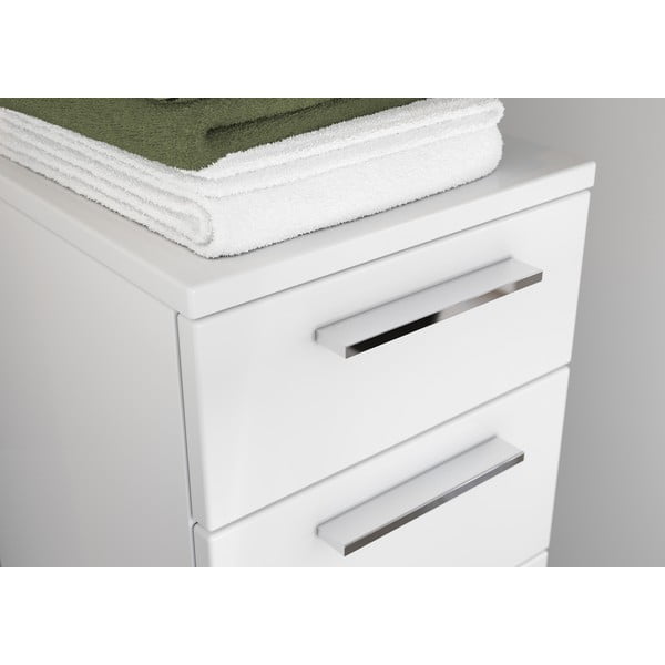 Biela nízka kúpeľňová skrinka 30x86 cm Arvada - Germania-image-3