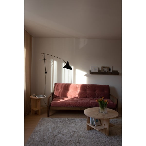 Ružová rozkladacia pohovka 205 cm Knob – Karup Design-image-1